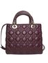 Medium Quilted Cannage Lady Dior, back view